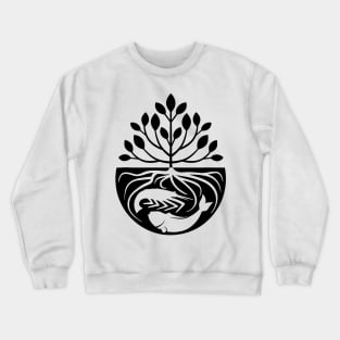 Aquaponic Hydroponics Aquaponics Crewneck Sweatshirt